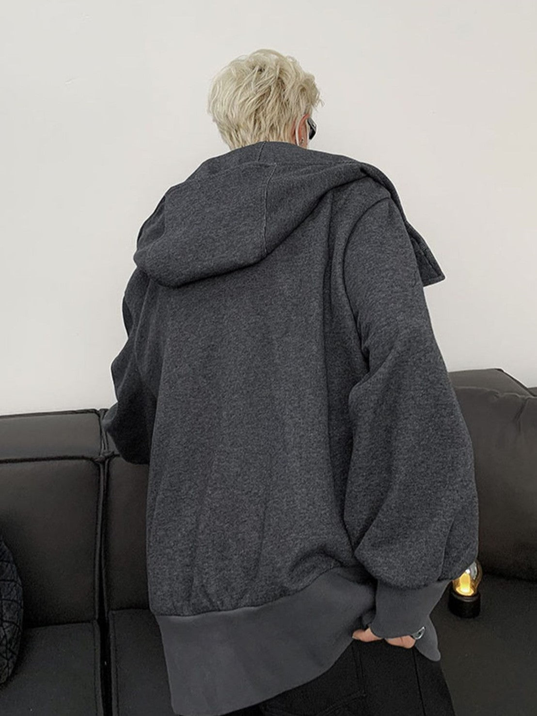 WRAP LOOSE HOODIE MNW1342