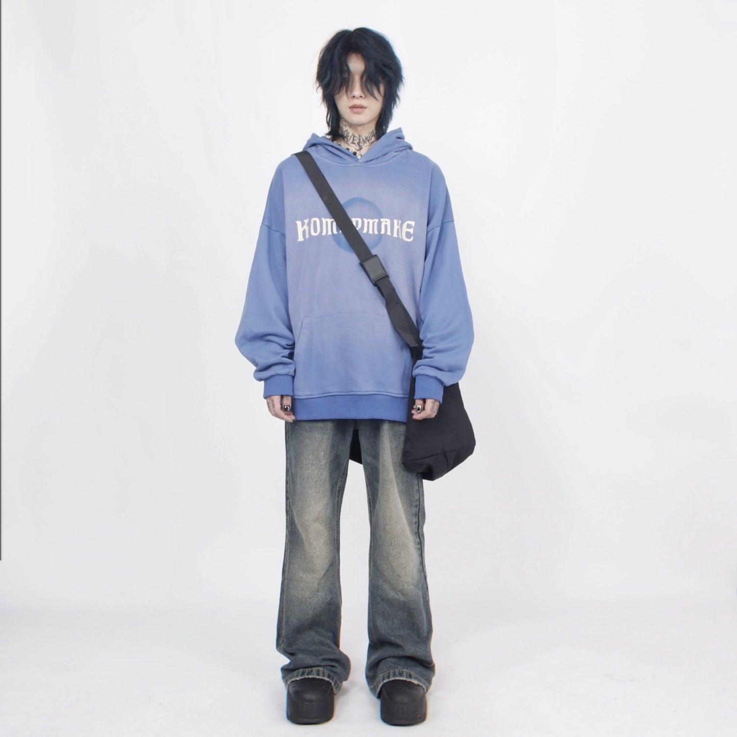 GRADIENT CIRCLE HOODIE MNW996