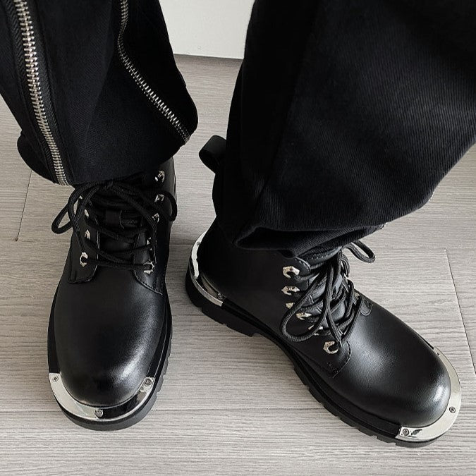 METAL LACE UP BOOTS MNW1240