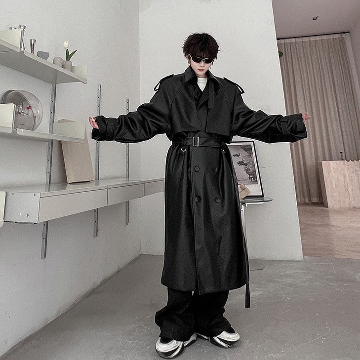 PU TRENCH COAT MNW1049