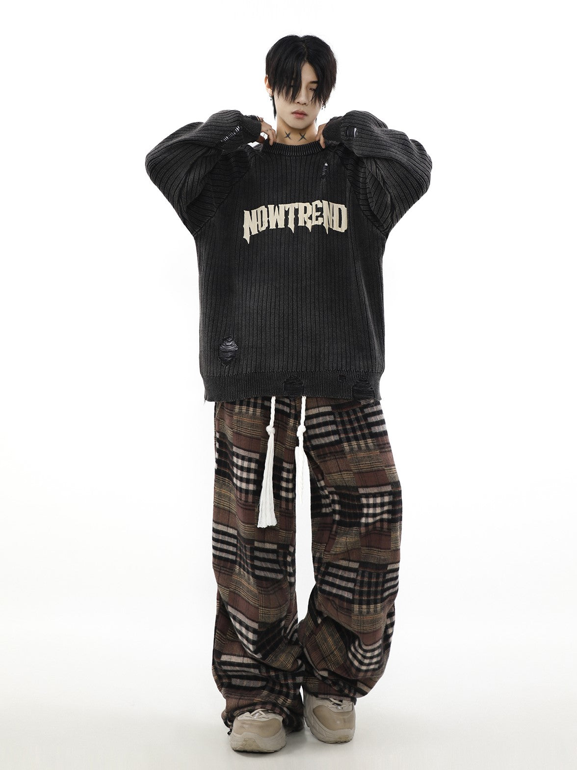 RETRO CHECK PANTS MNW1224