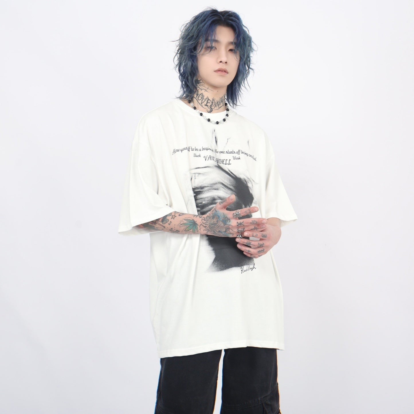 ABSTRACT FACE T-SHIRT MNW1784