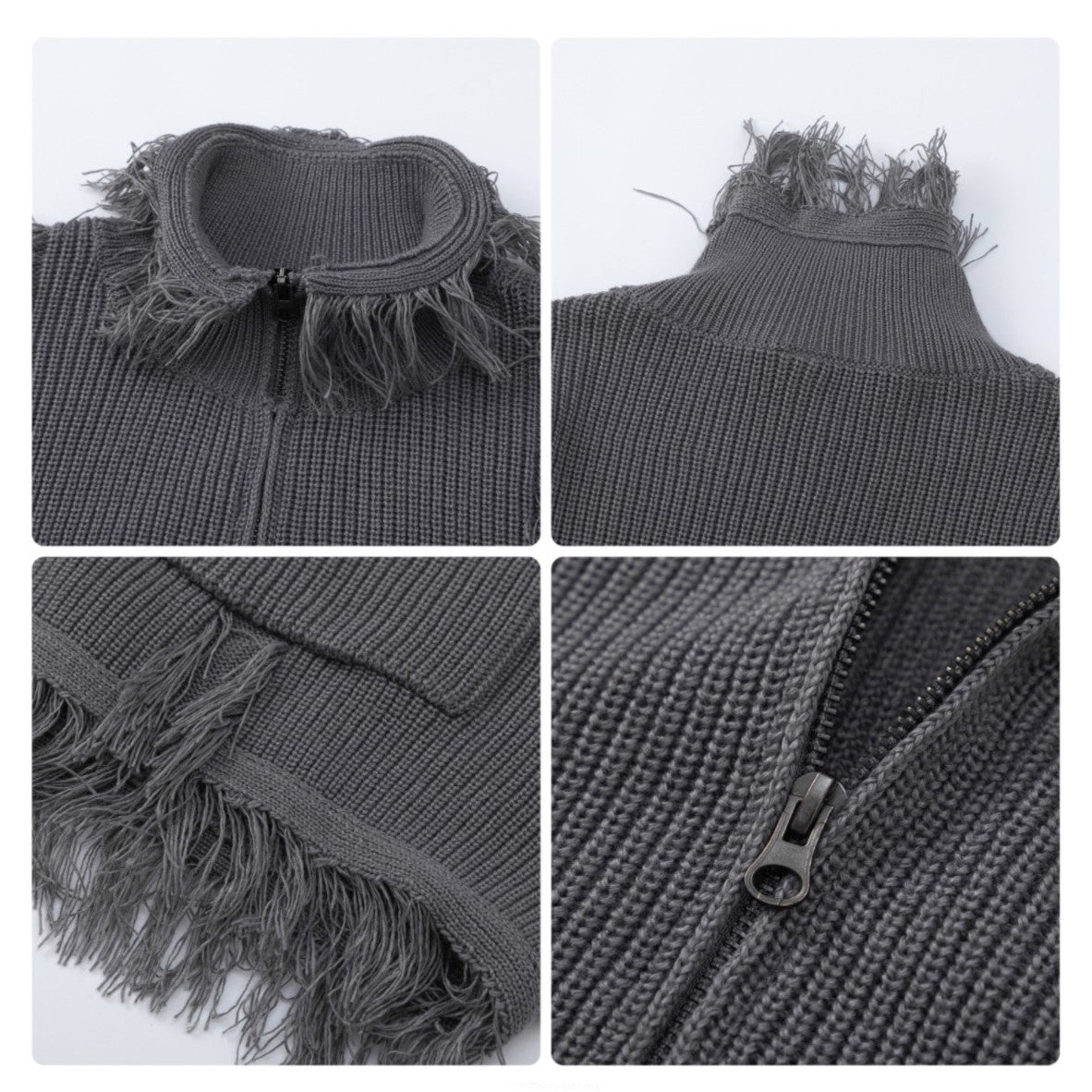 FRINGE KNIT CARDIGAN MNW1165