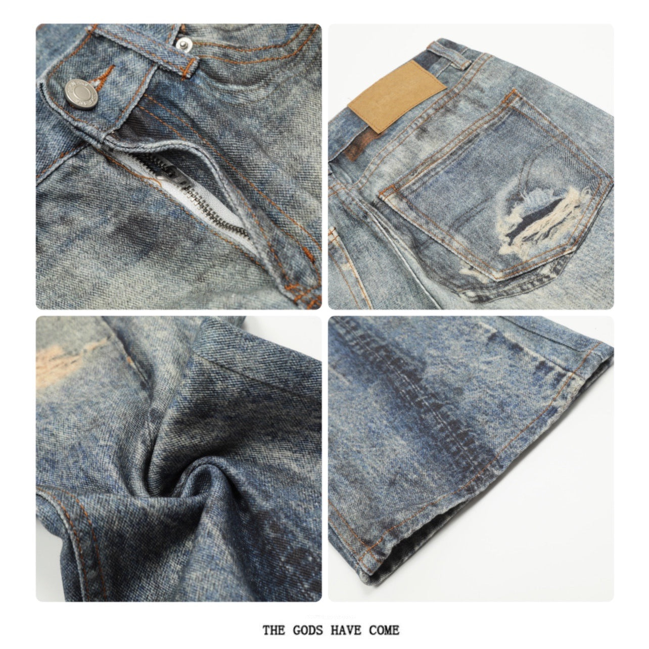 DIRTY DENIM PANTS MNW1889