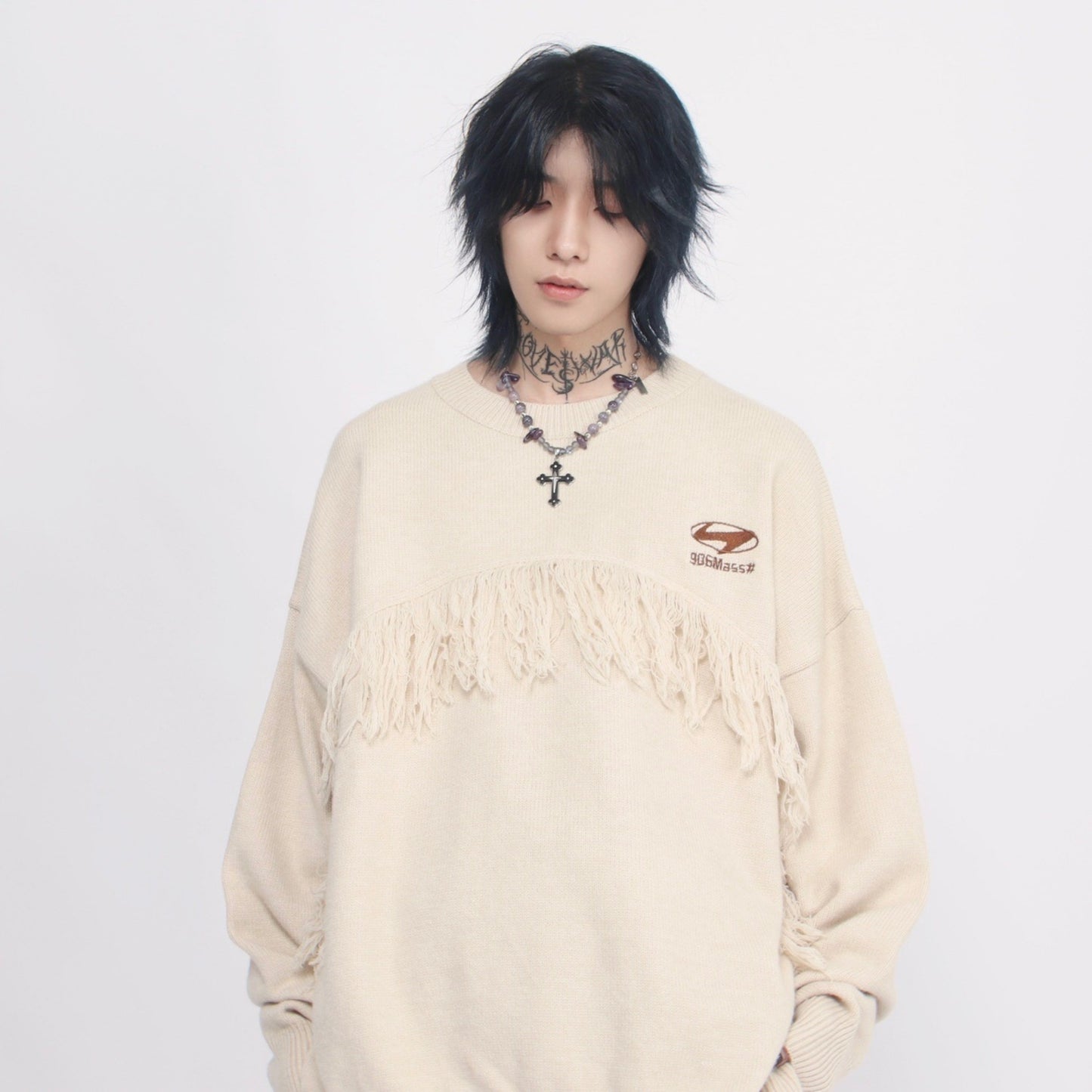 FRINGE PLAIN KNIT MNW1166
