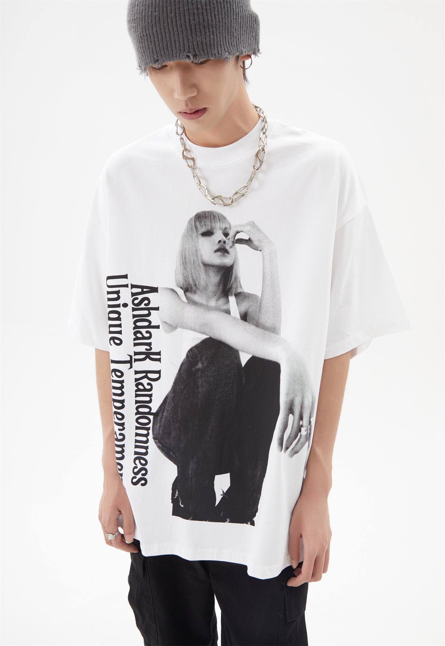 LADY PORTRAIT T-SHIRT MNW1805