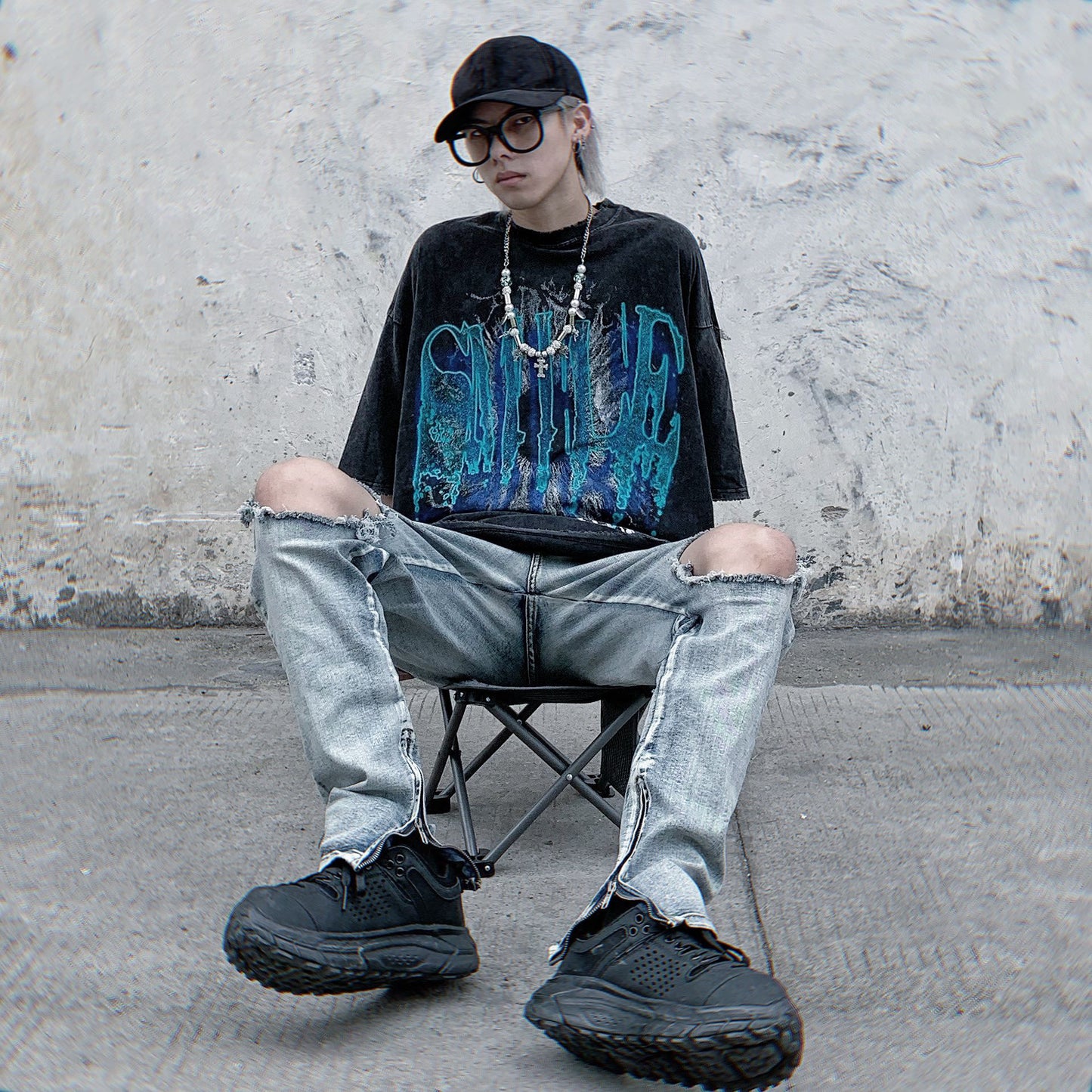 DESTRUCTION SMILE T-SHIRT MNW843