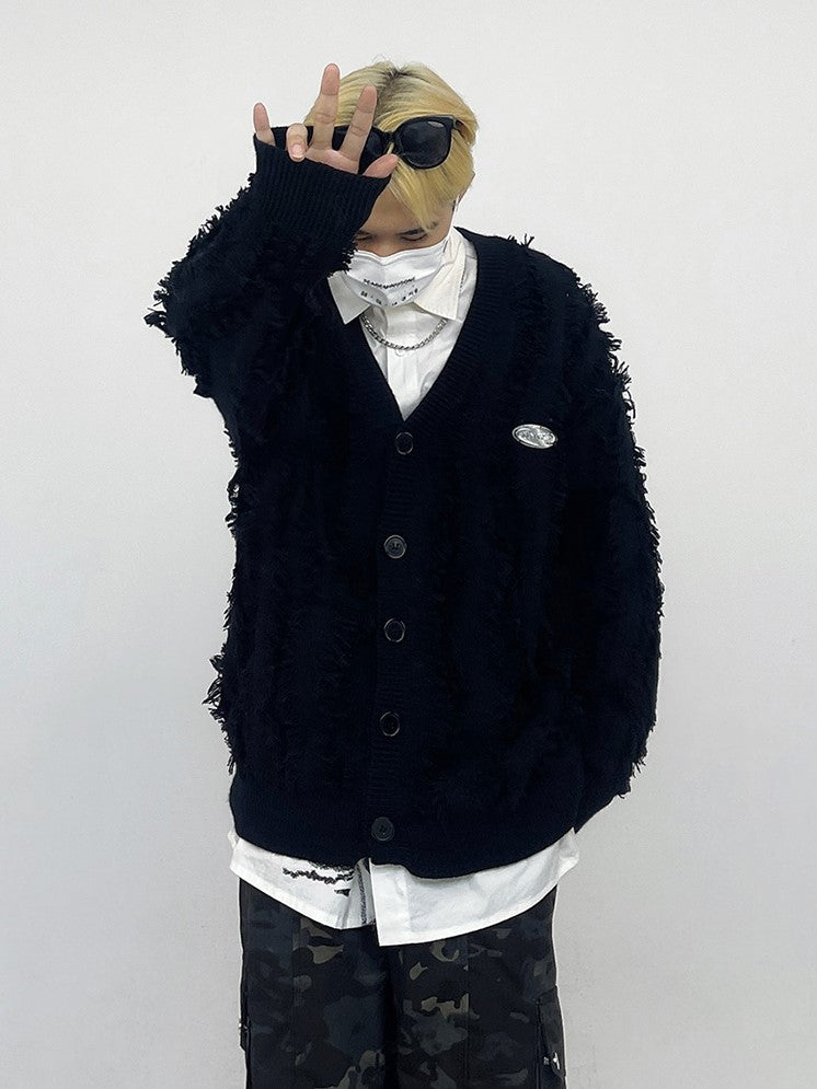 FRINGE CARDIGAN MNW1294
