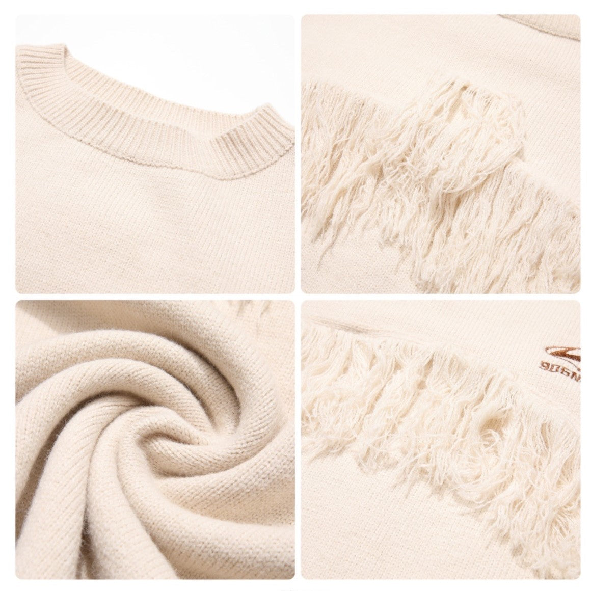 FRINGE PLAIN KNIT MNW1166