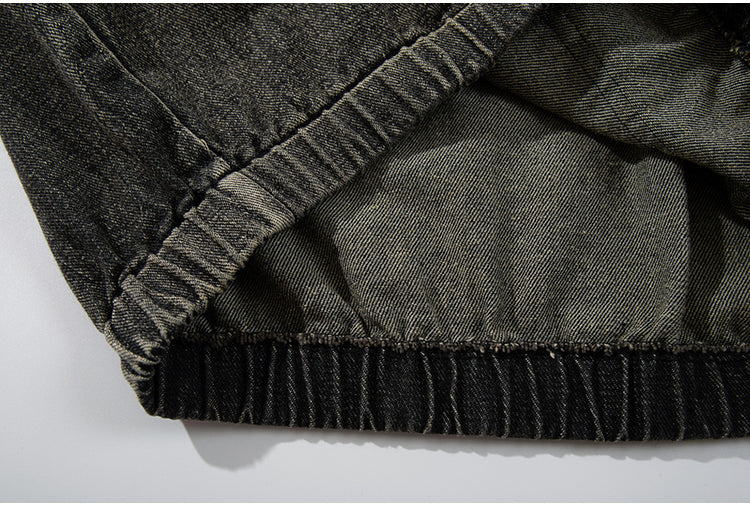 DENIM WASHED HOODIE MNW1929