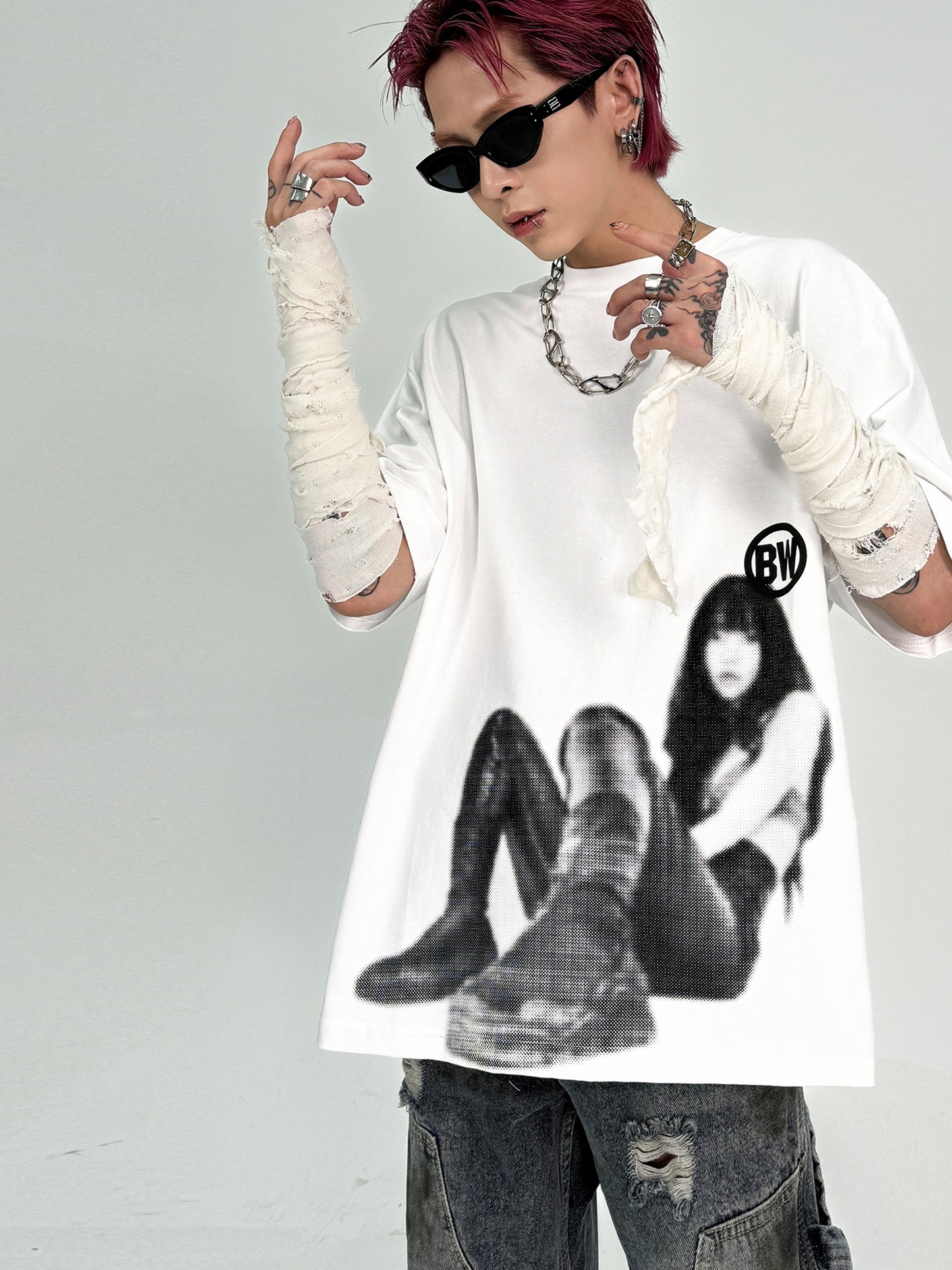LADY PORTRAIT T-SHIRT MNW1811