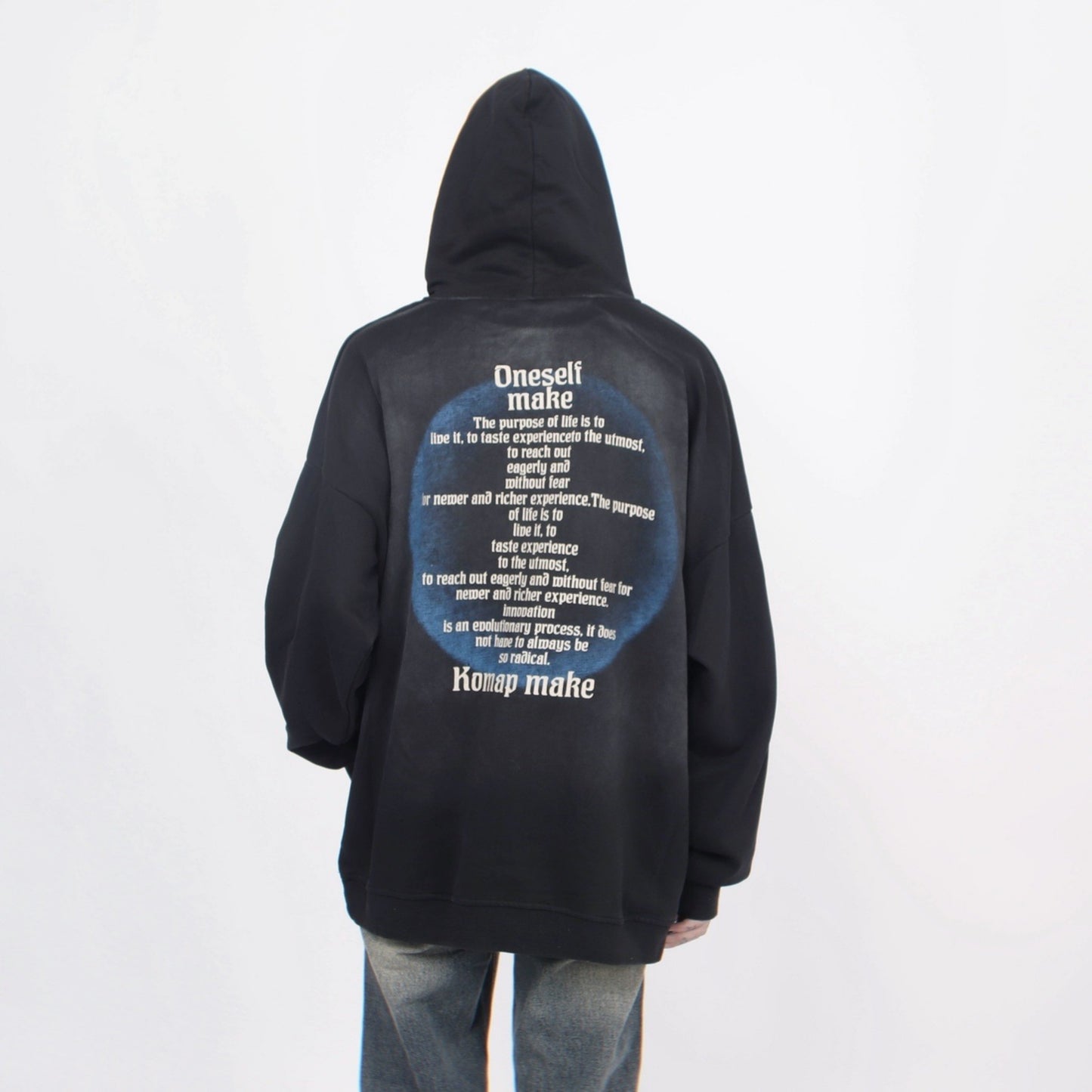 GRADIENT CIRCLE HOODIE MNW996
