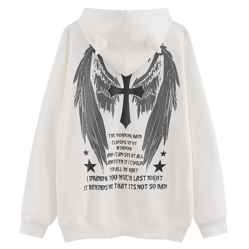 DEVIL WINGS HOODIE MNW1199