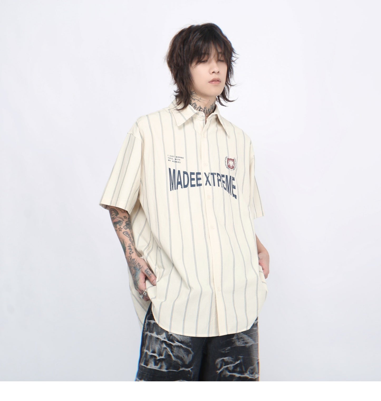 BASEBALL STRIPED SHIRT MNW1867