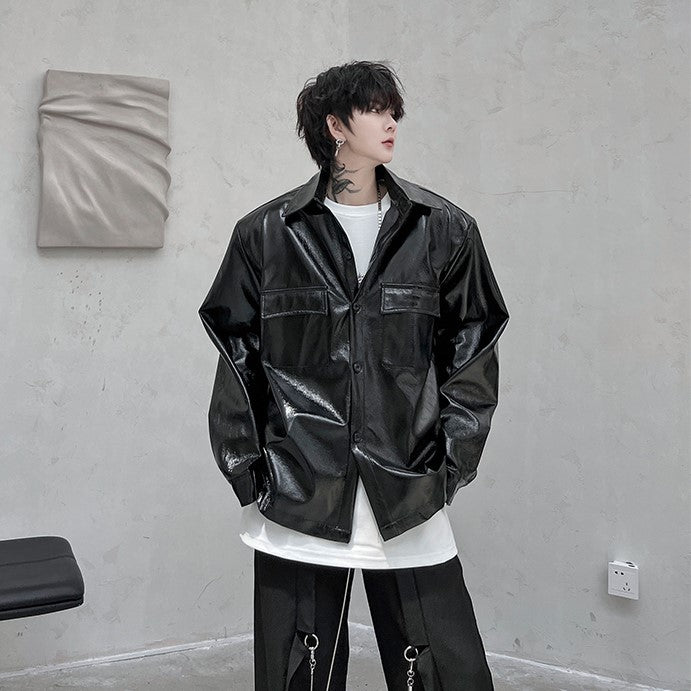 PU SHIRT BLOUSON MNW1050
