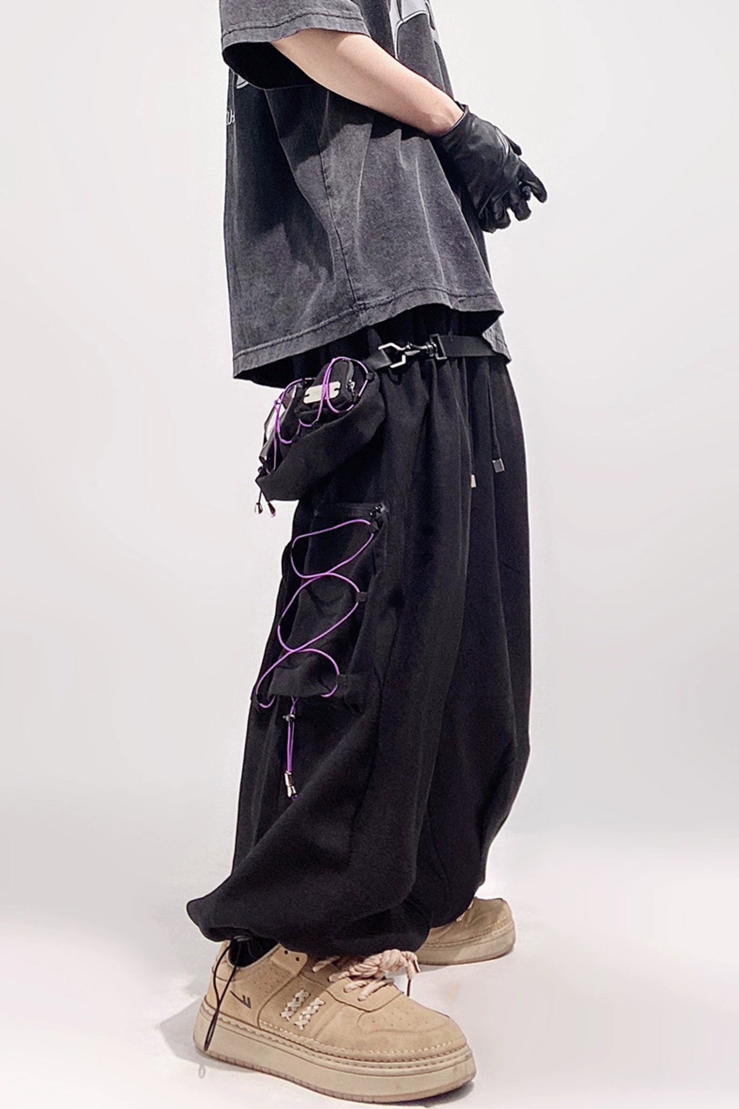 DRAWSTRING STREET PANTS MNW985