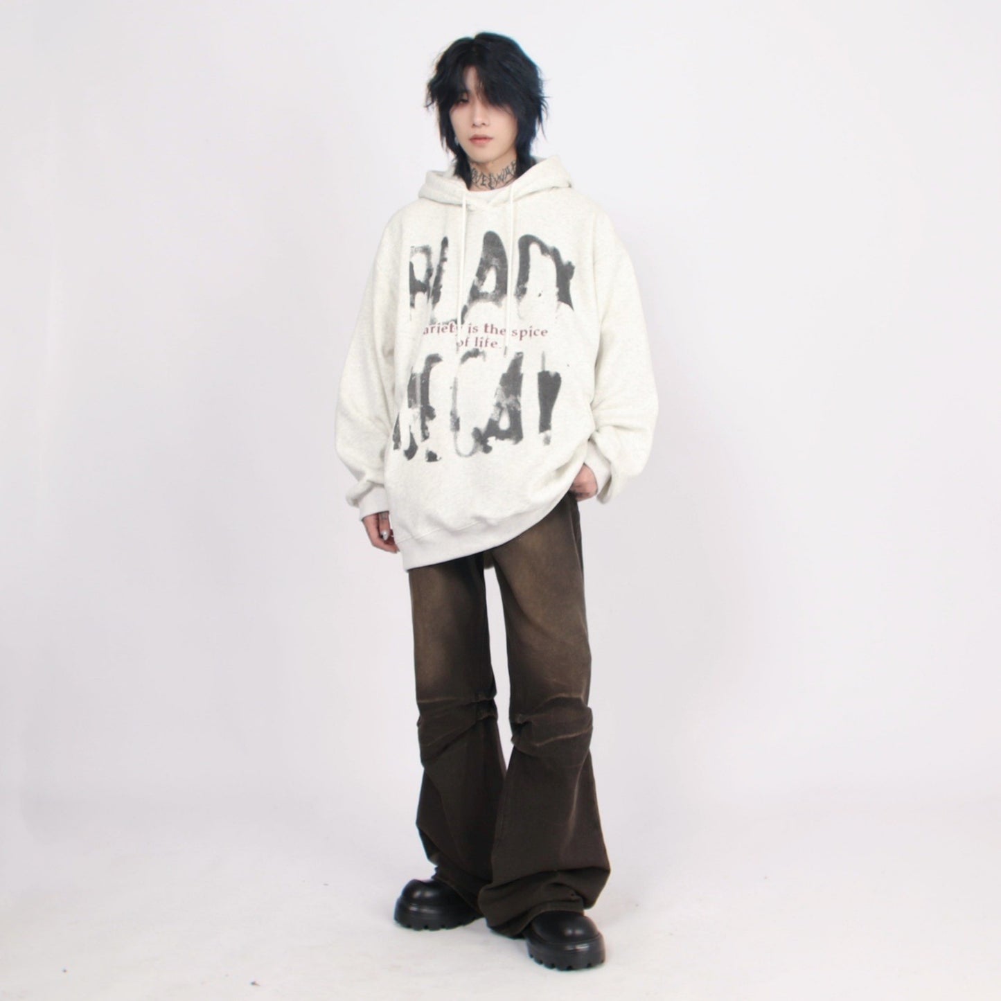 BROKEN LETTERS HOODIE MNW1182
