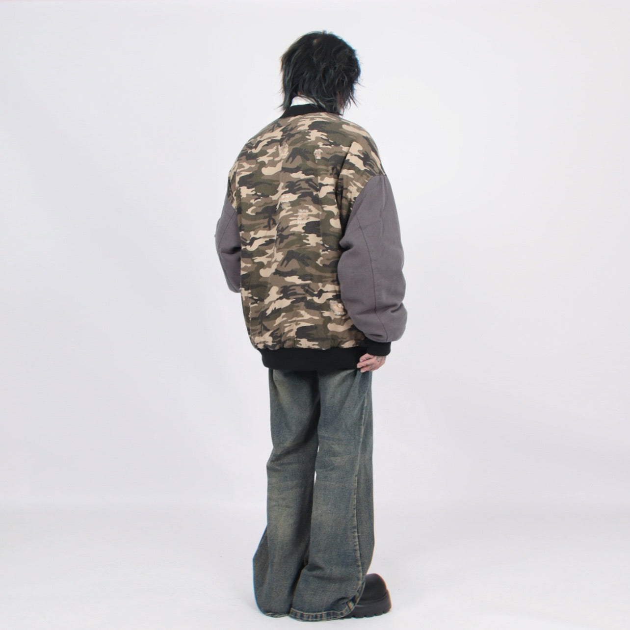 CAMOUFLAGE SWITCHING BLOUSON MNW1438