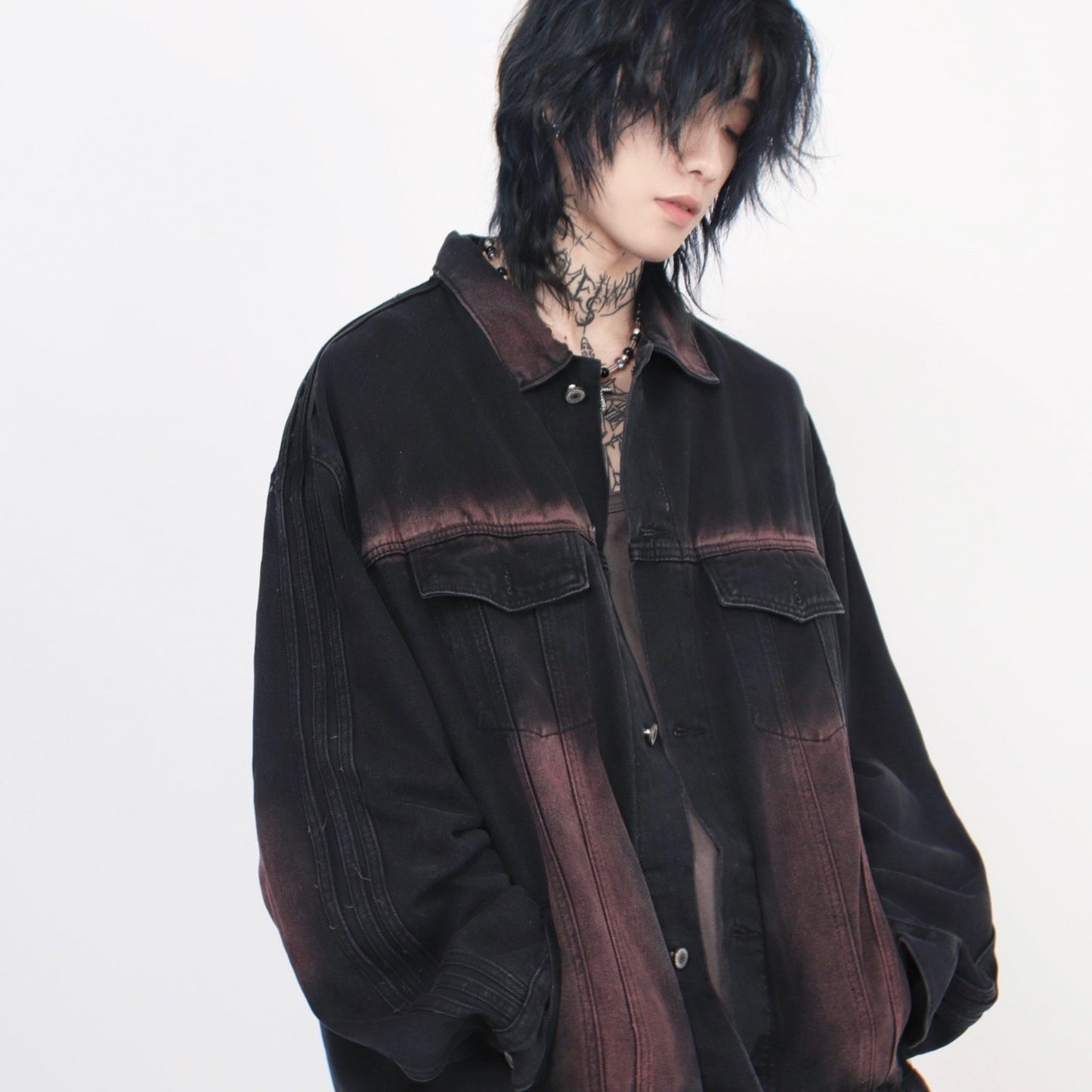 OLD PROCESSED DENIM JACKET MNW1192