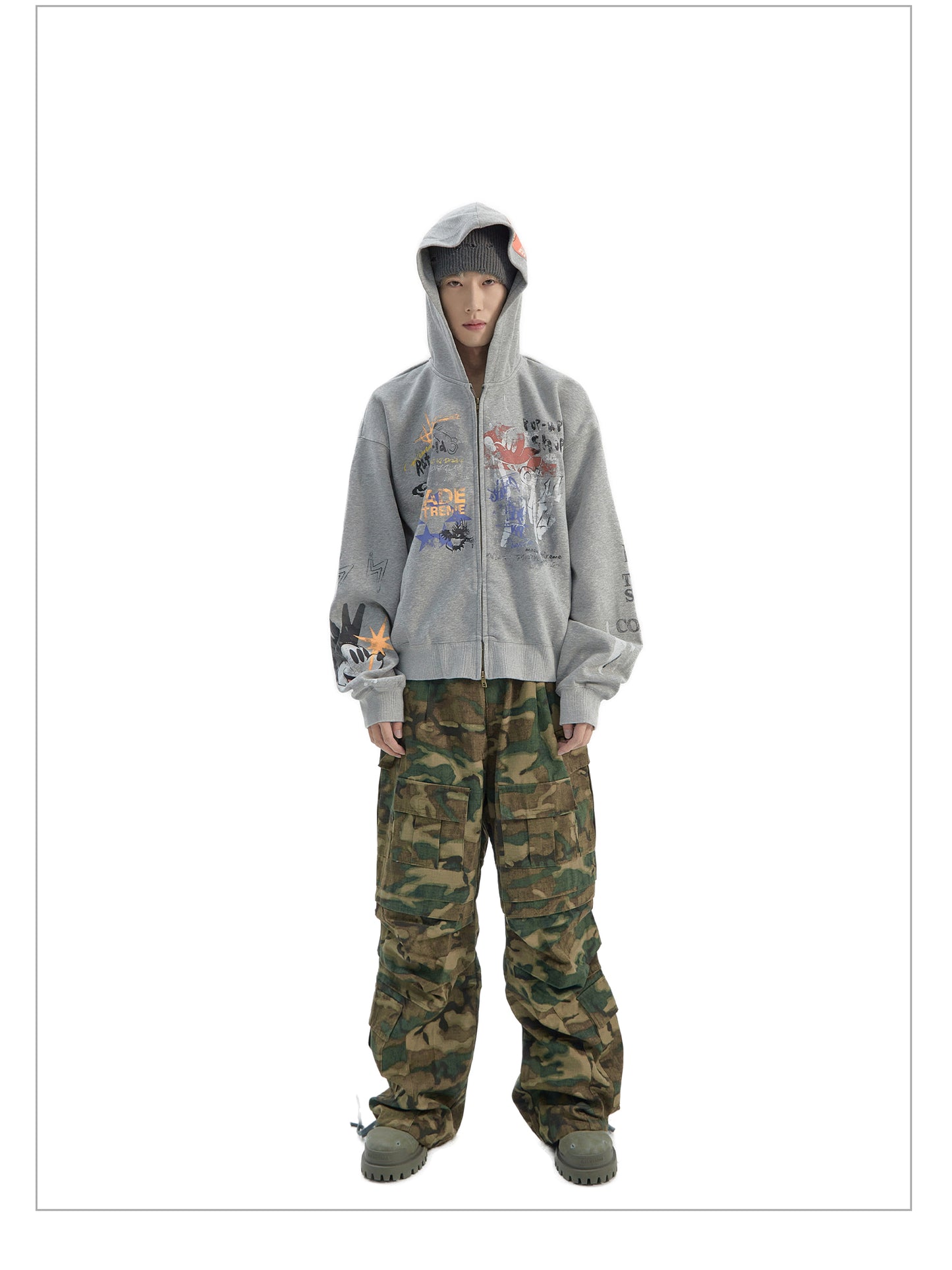 RETRO STREET HOODIE MNW1909