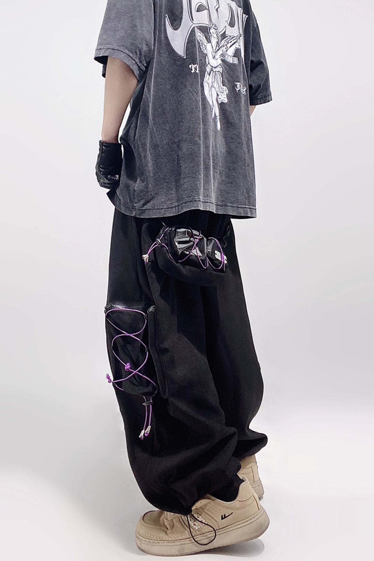 DRAWSTRING STREET PANTS MNW985
