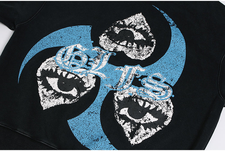 UNIQUE PRINT HOODIE MNW1924