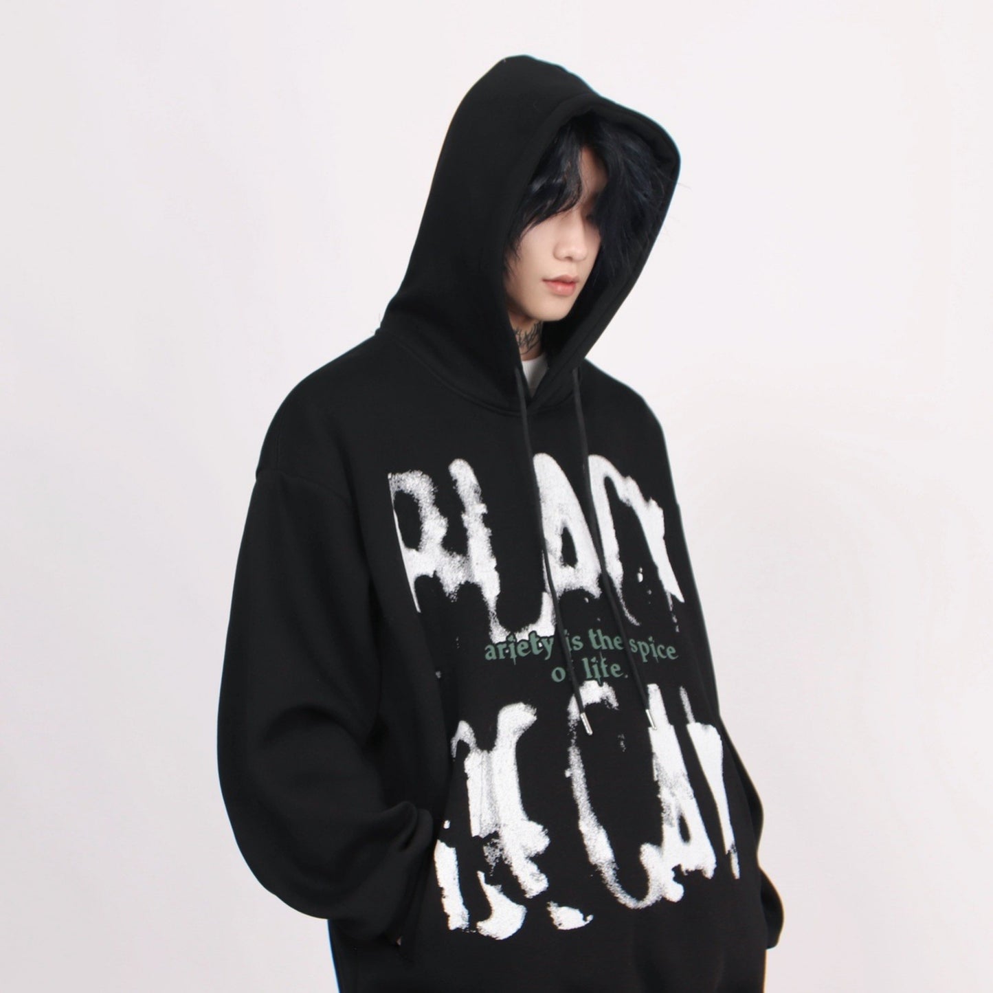 BROKEN LETTERS HOODIE MNW1182
