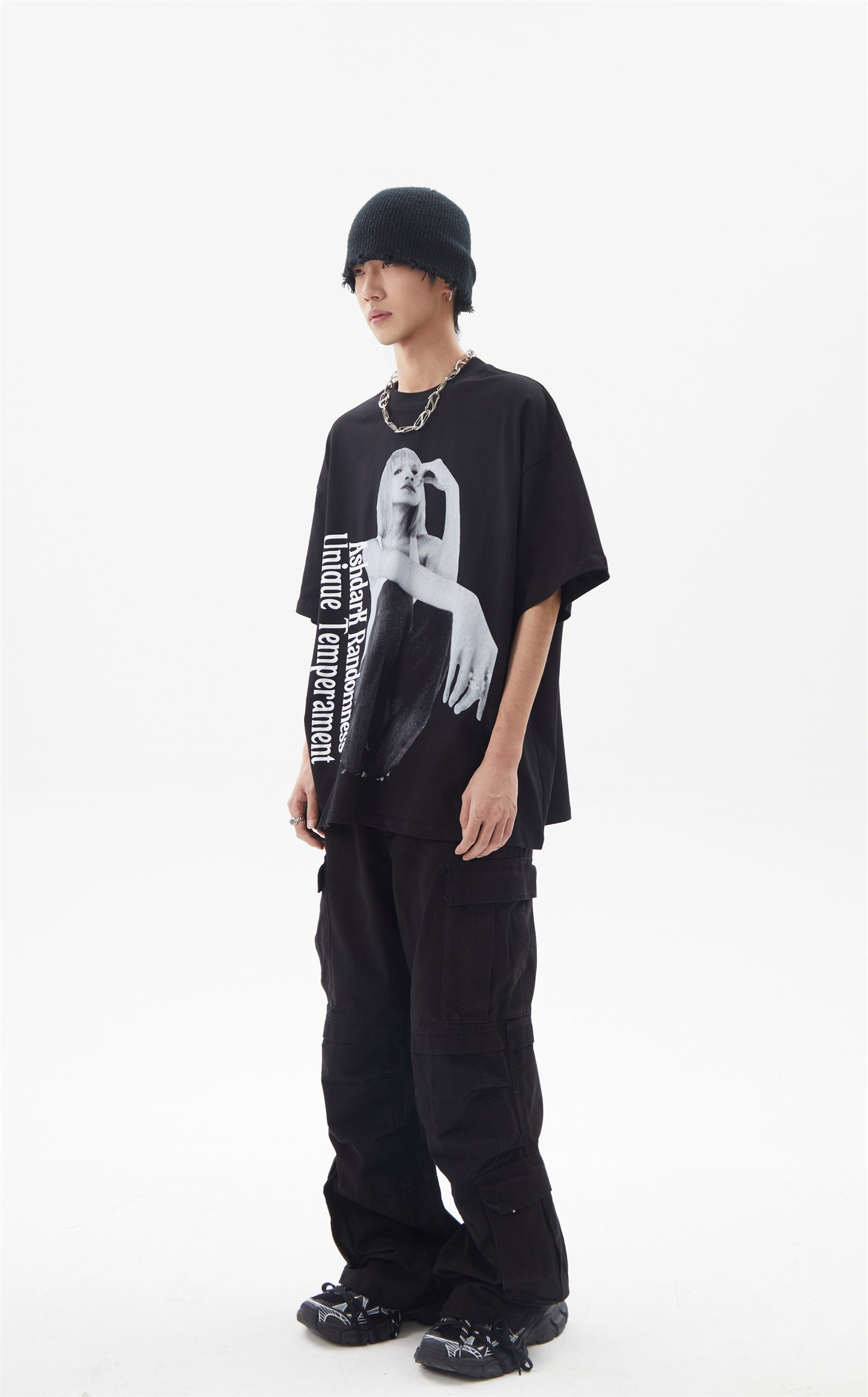 LADY PORTRAIT T-SHIRT MNW1805