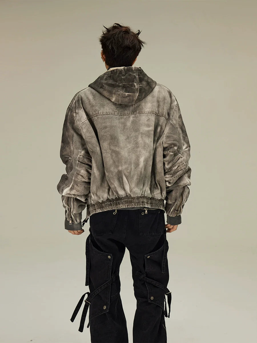 AGED CLAY HOODED JACKET MNW2003