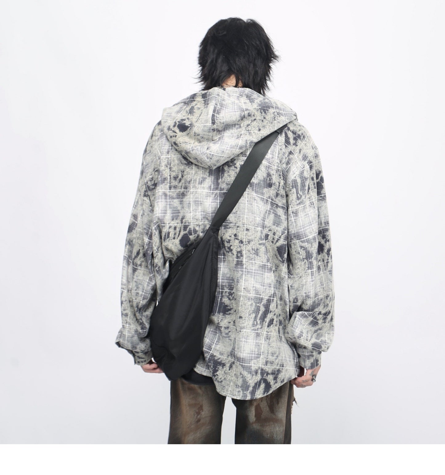 CHECK HOODIE MNW1891