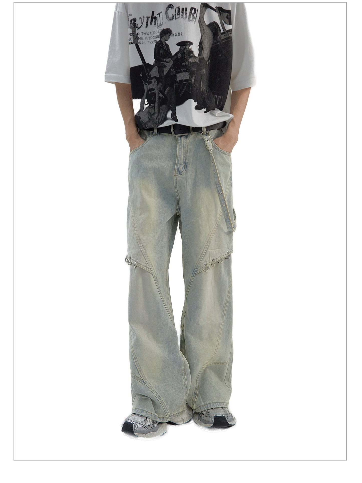 METAL FITTINGS FADE DENIM MNW1904