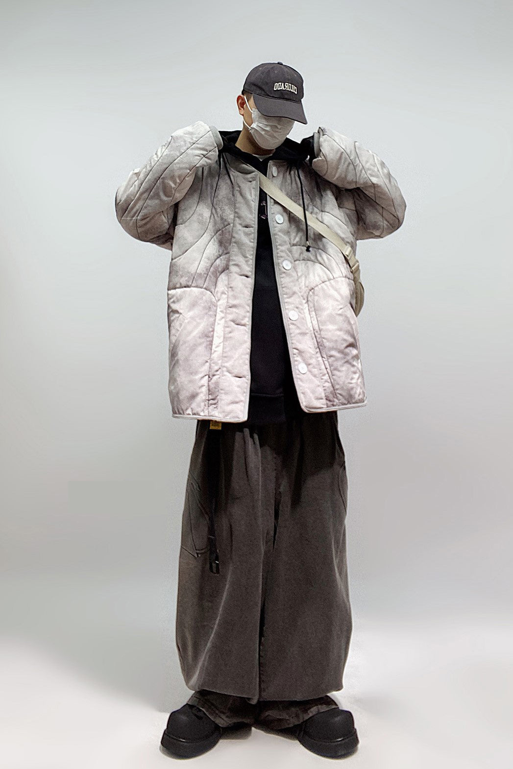 CURVED BLOUSON MNW1638