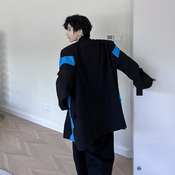 IRREGULAR COLOR JACKET MNW1052