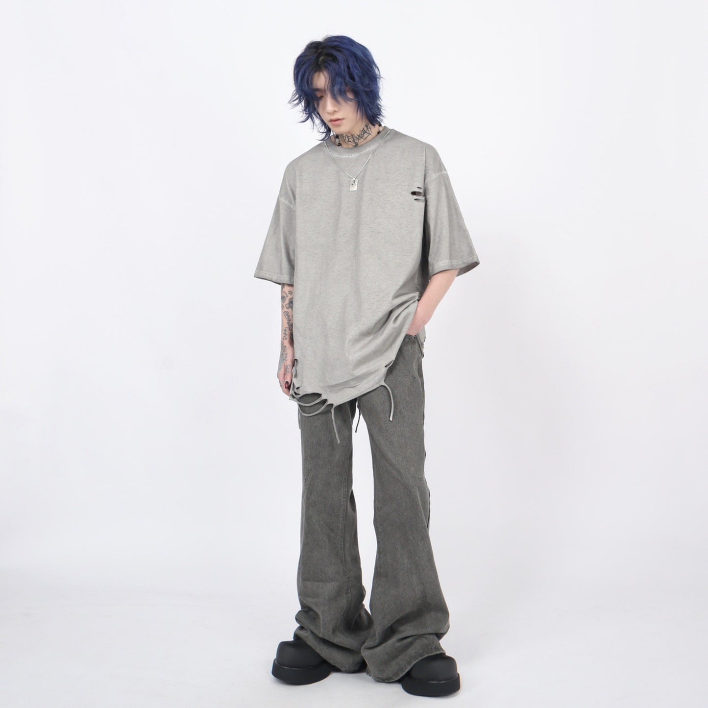 HARD DAMAGE T-SHIRT MNW1779