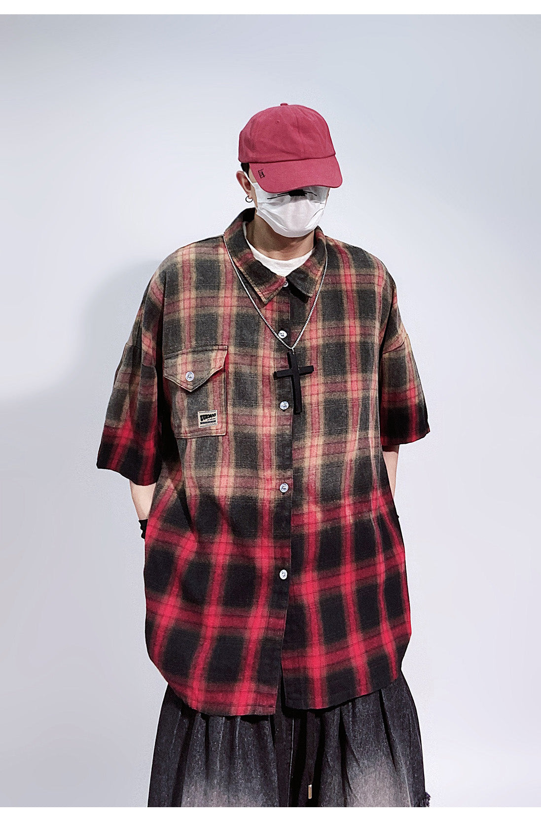 GRADIENT CHECK SHIRT MNW1886
