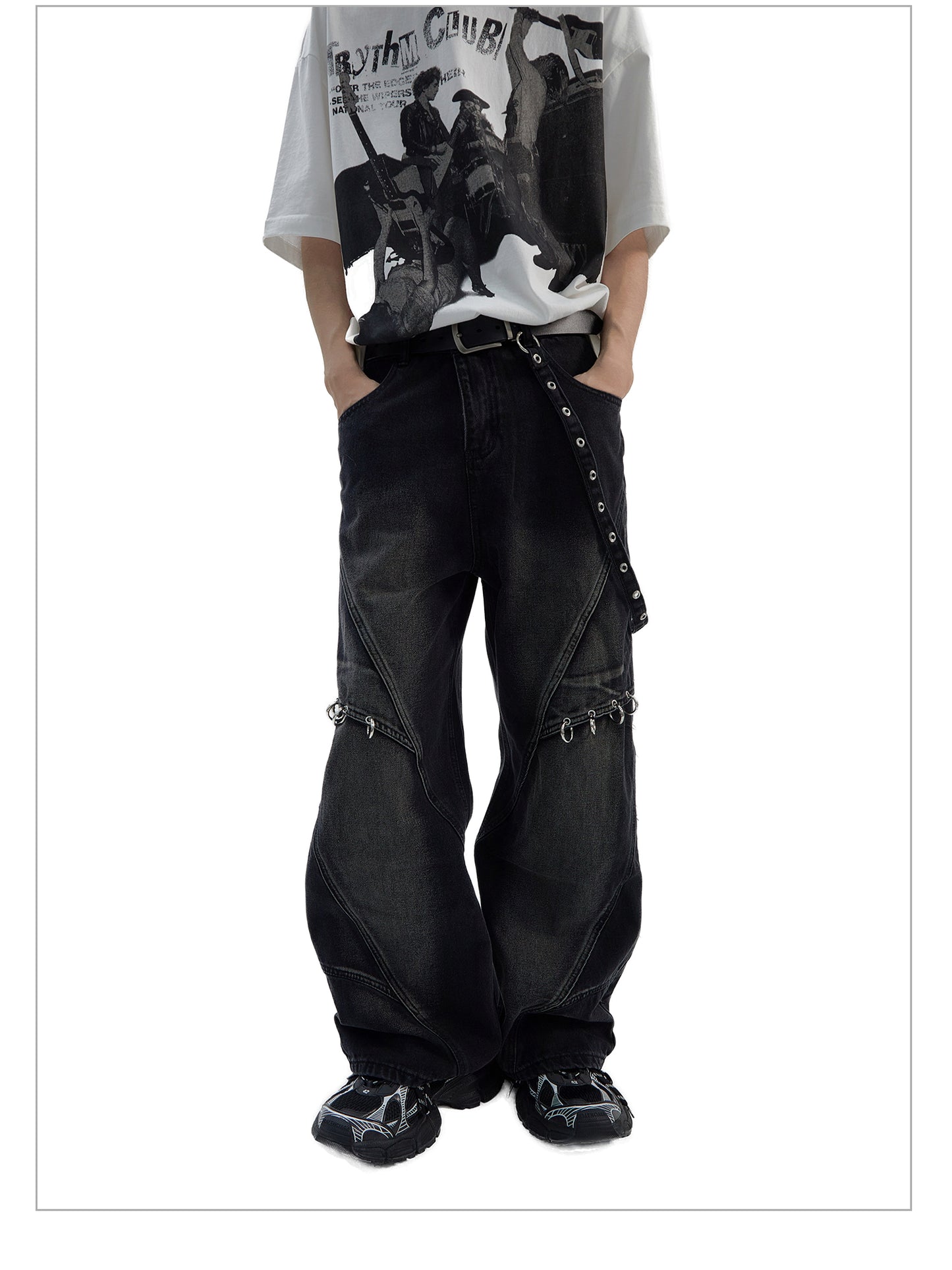 METAL FITTINGS FADE DENIM MNW1904