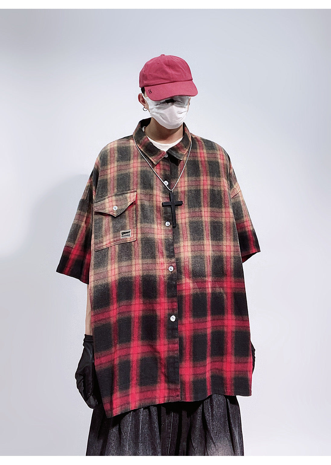 GRADIENT CHECK SHIRT MNW1886