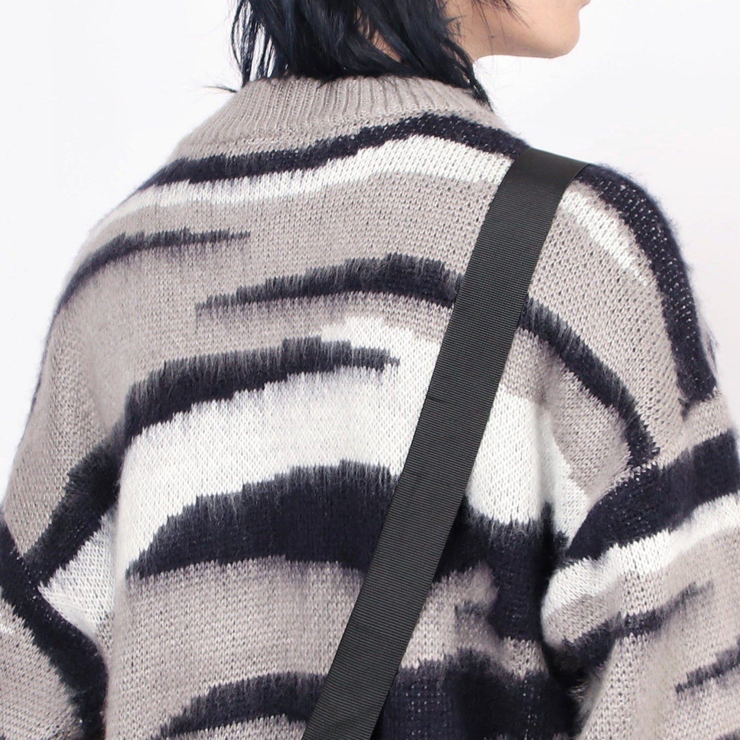 IRREGULAR COLOR KNIT MNW998
