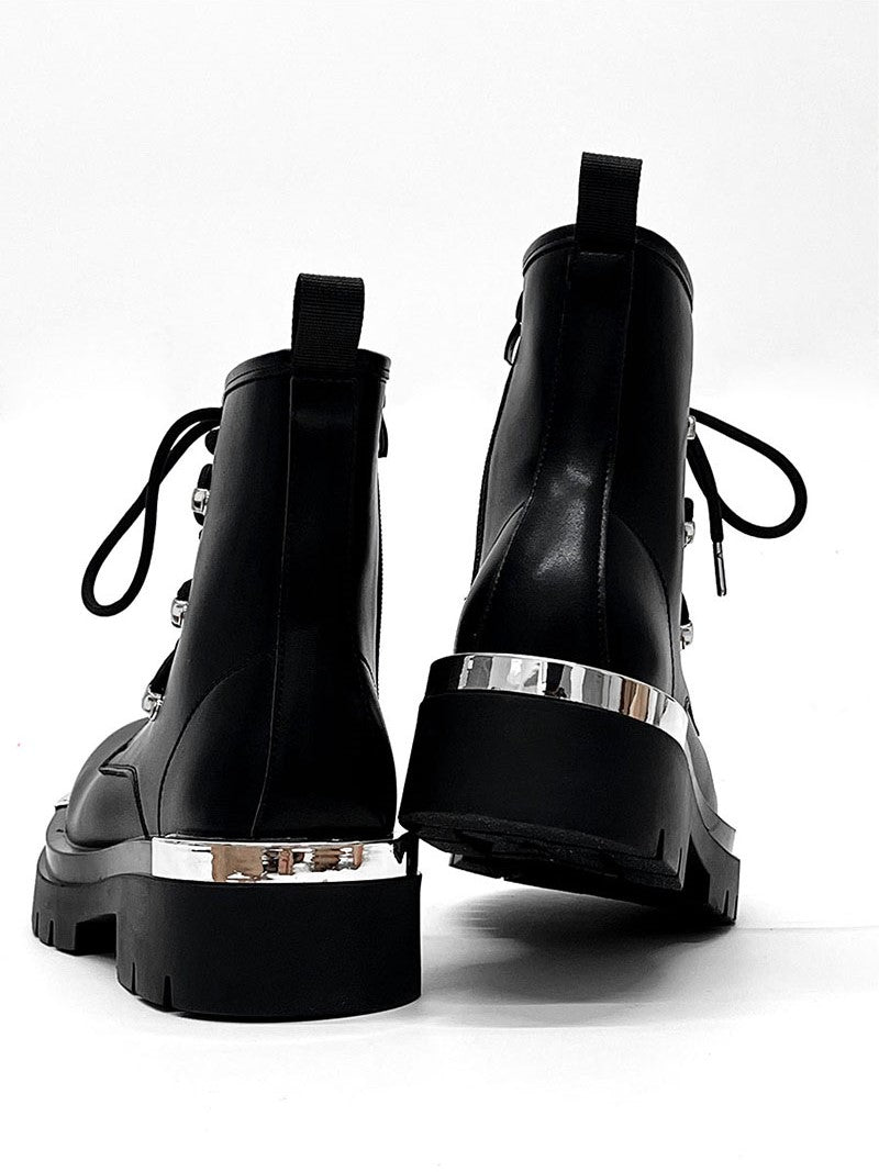 METAL LACE UP BOOTS MNW1254