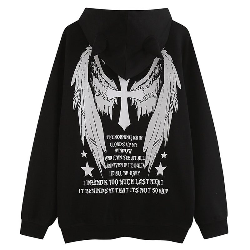 DEVIL WINGS HOODIE MNW1199