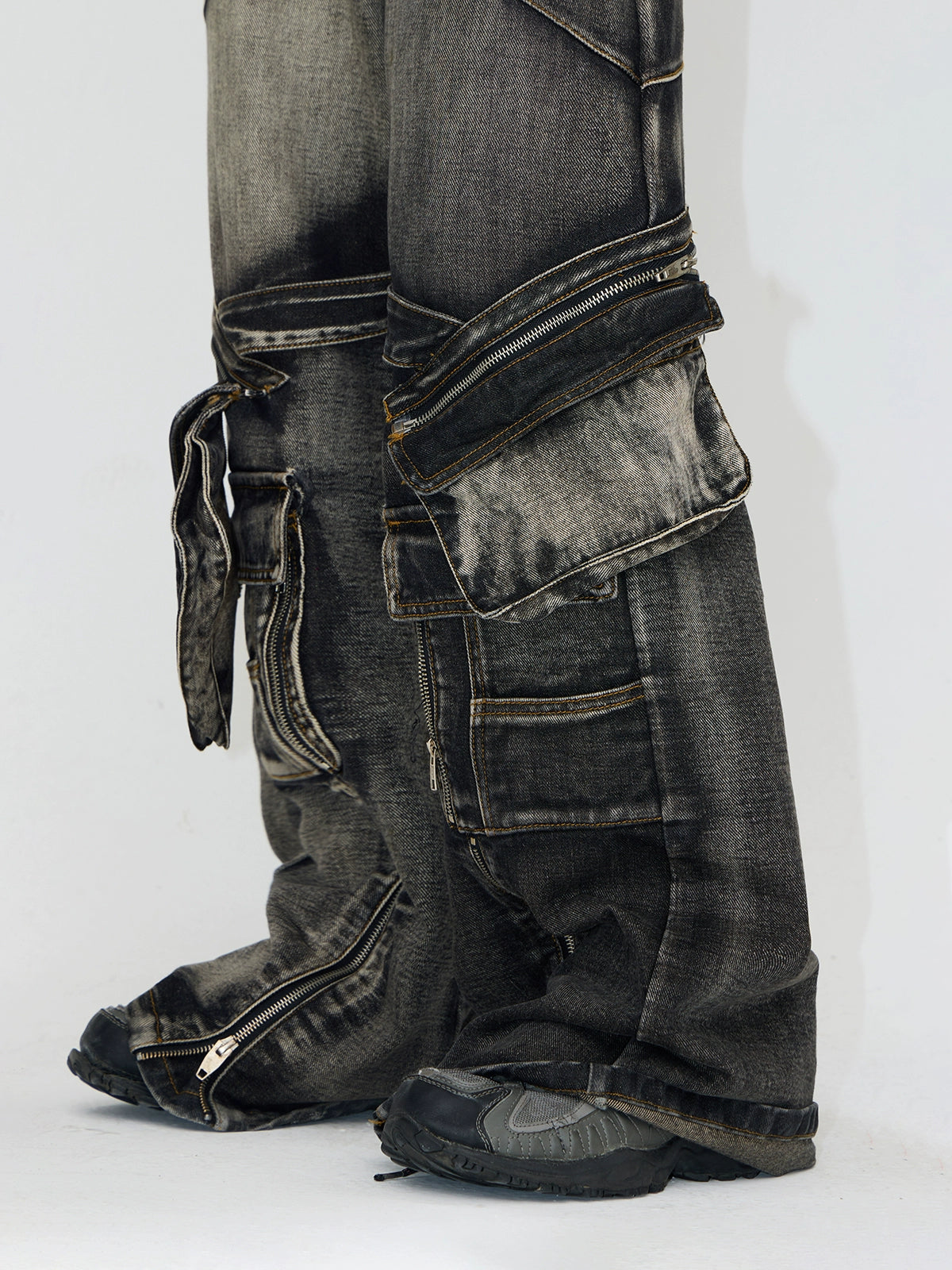ULTRA FULL-METAL PUNK CARGO DENIM MNW1964