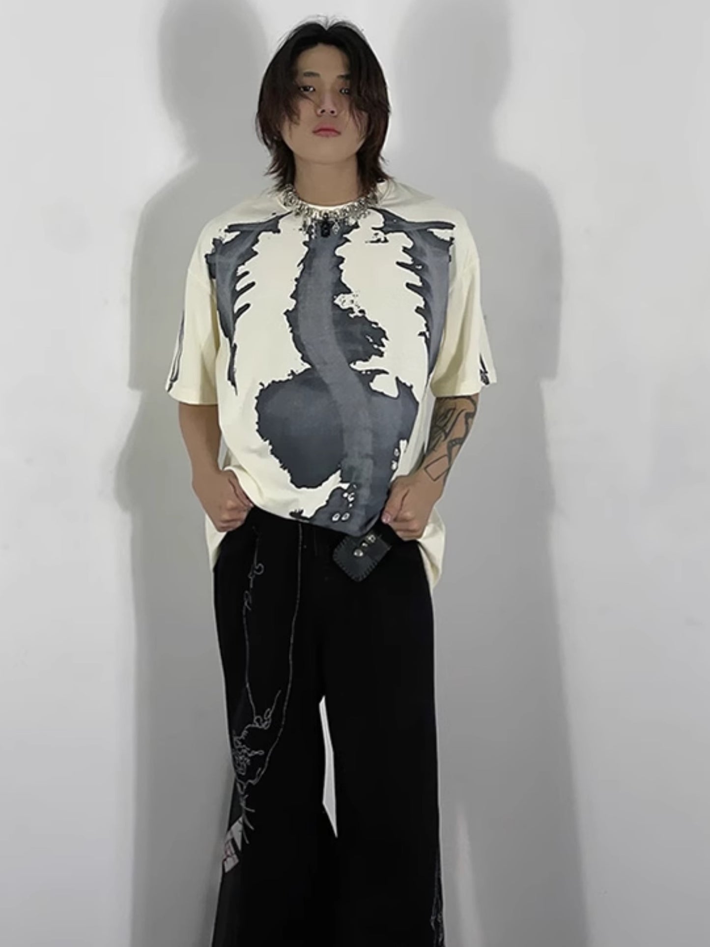 ABSTRACT T-SHIRT MNW1704