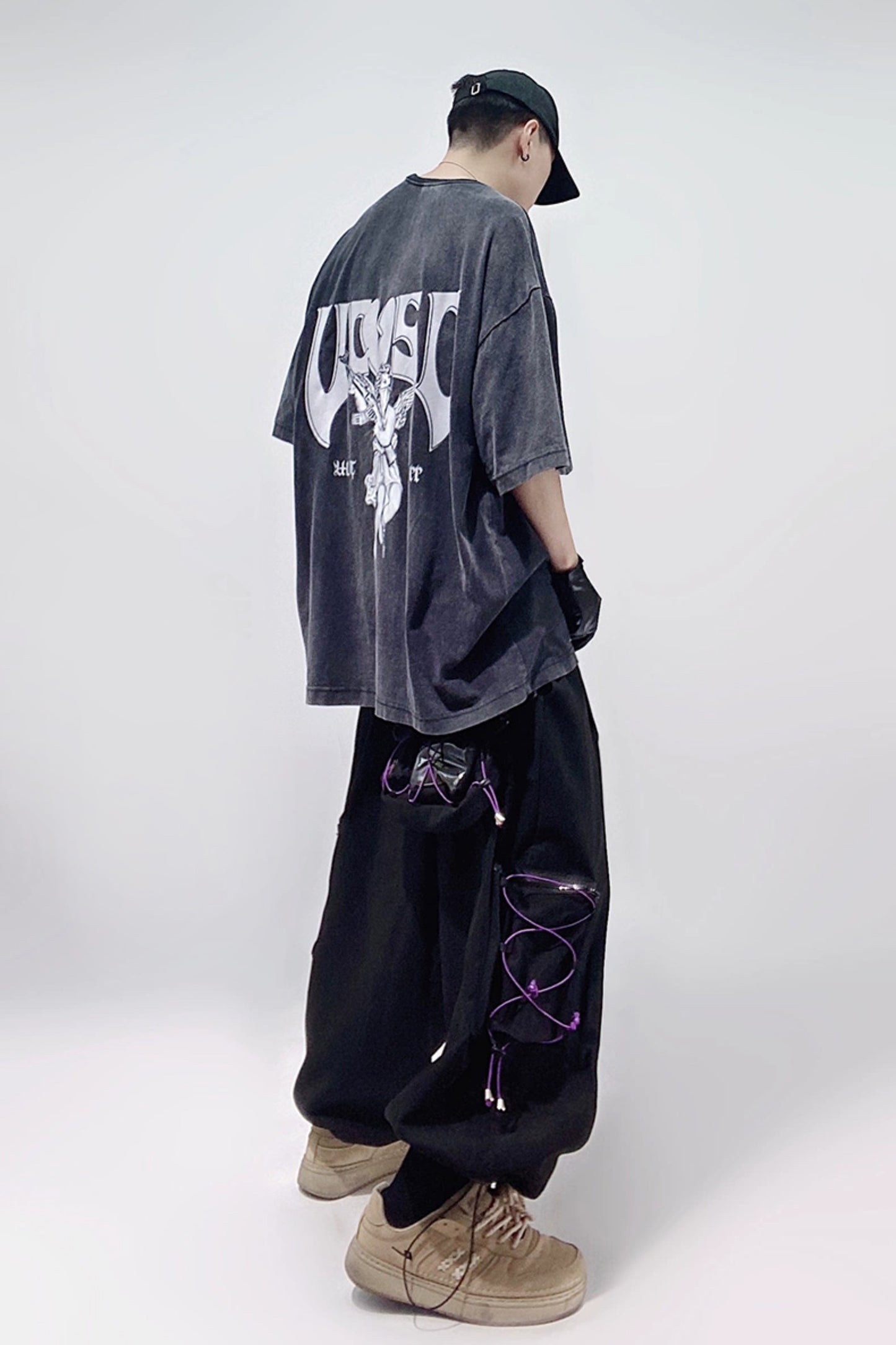 DRAWSTRING STREET PANTS MNW985