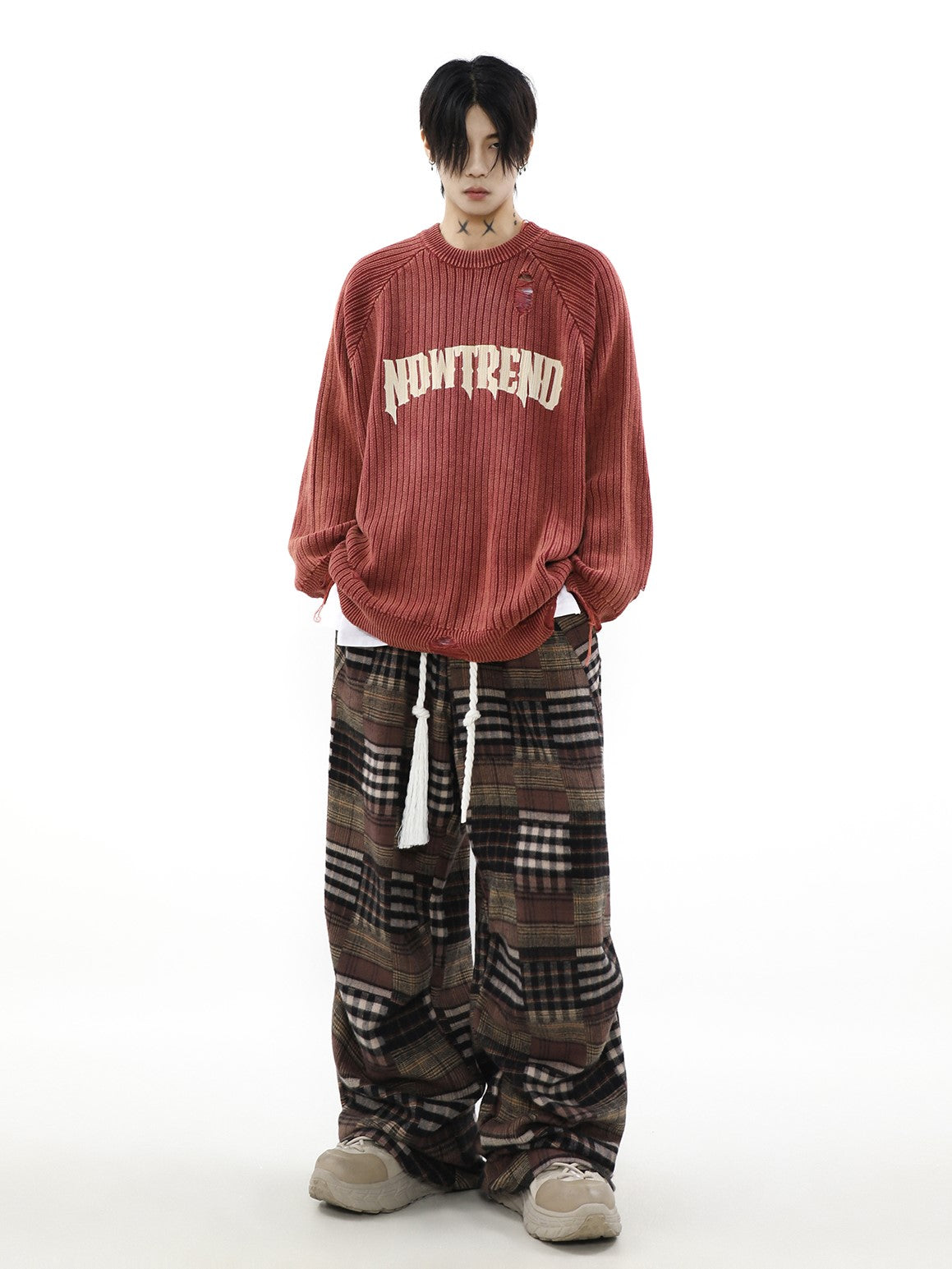 RETRO CHECK PANTS MNW1224