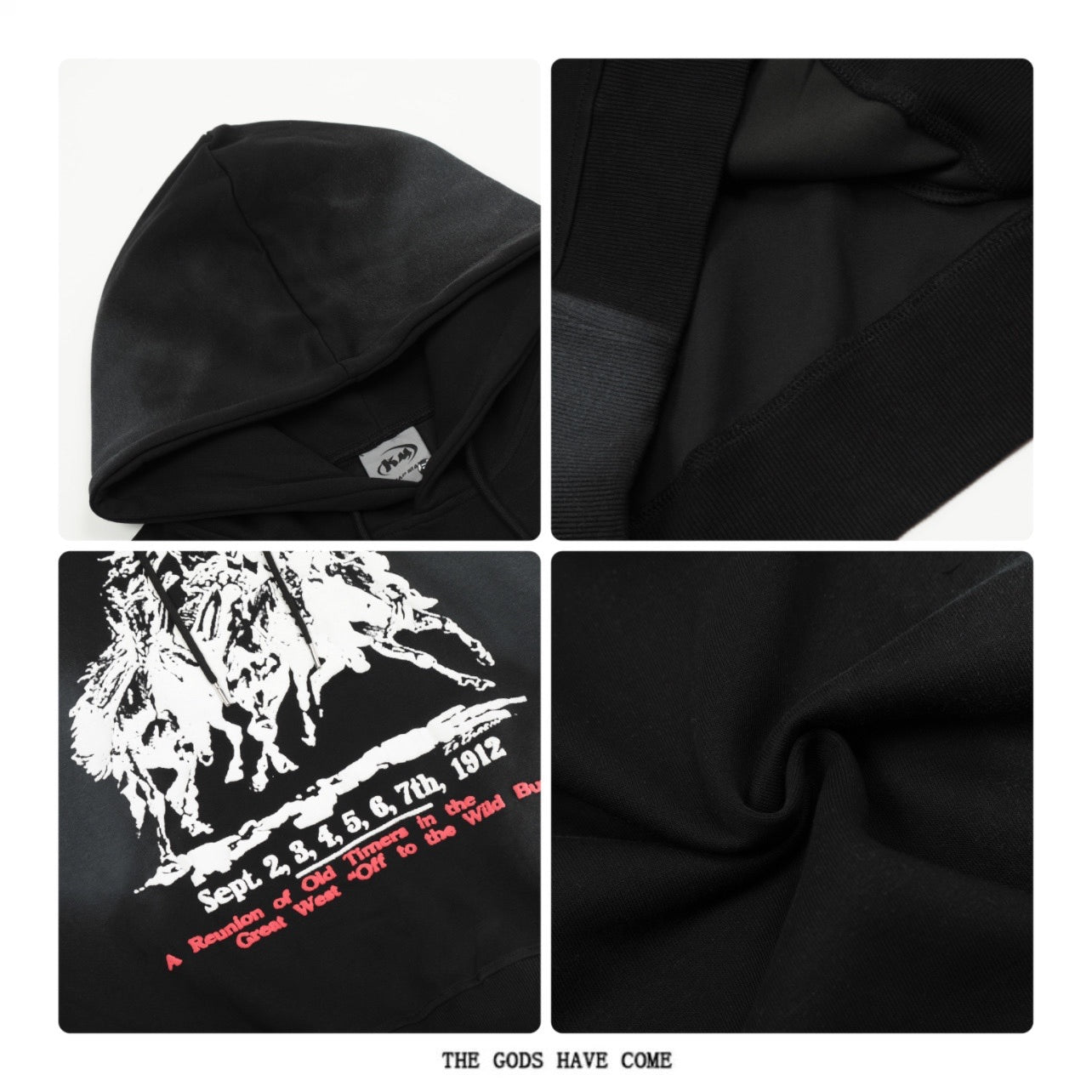 RETRO GRAFFITI HOODIE MNW1896