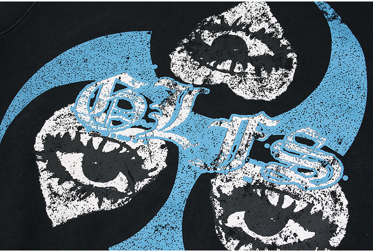 UNIQUE PRINT HOODIE MNW1924