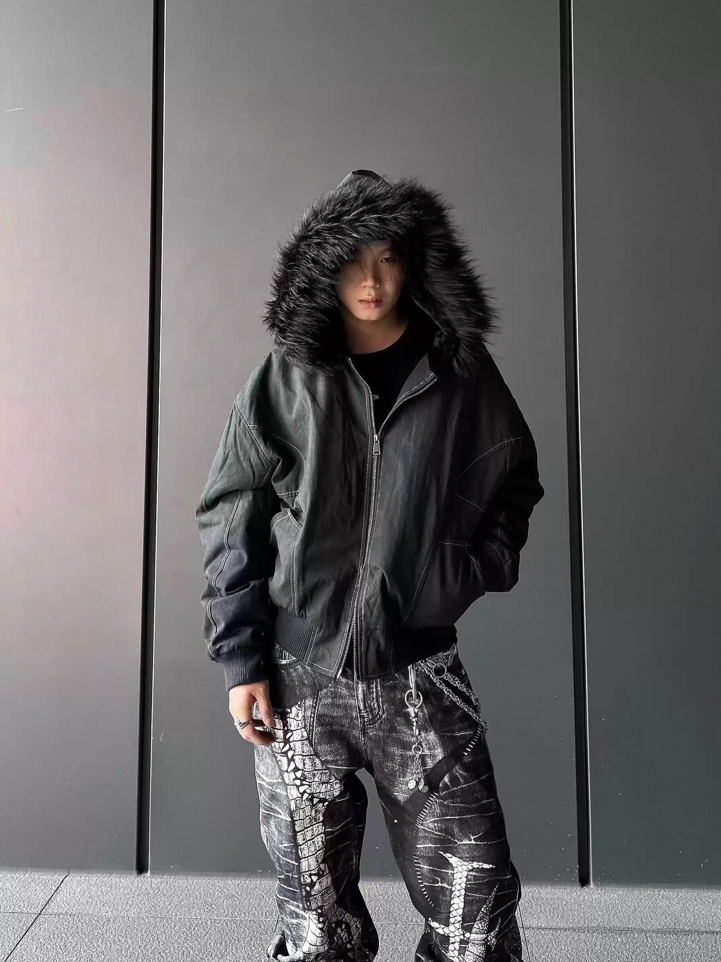 DARKFOG FURHOODED JACKET MNW1949