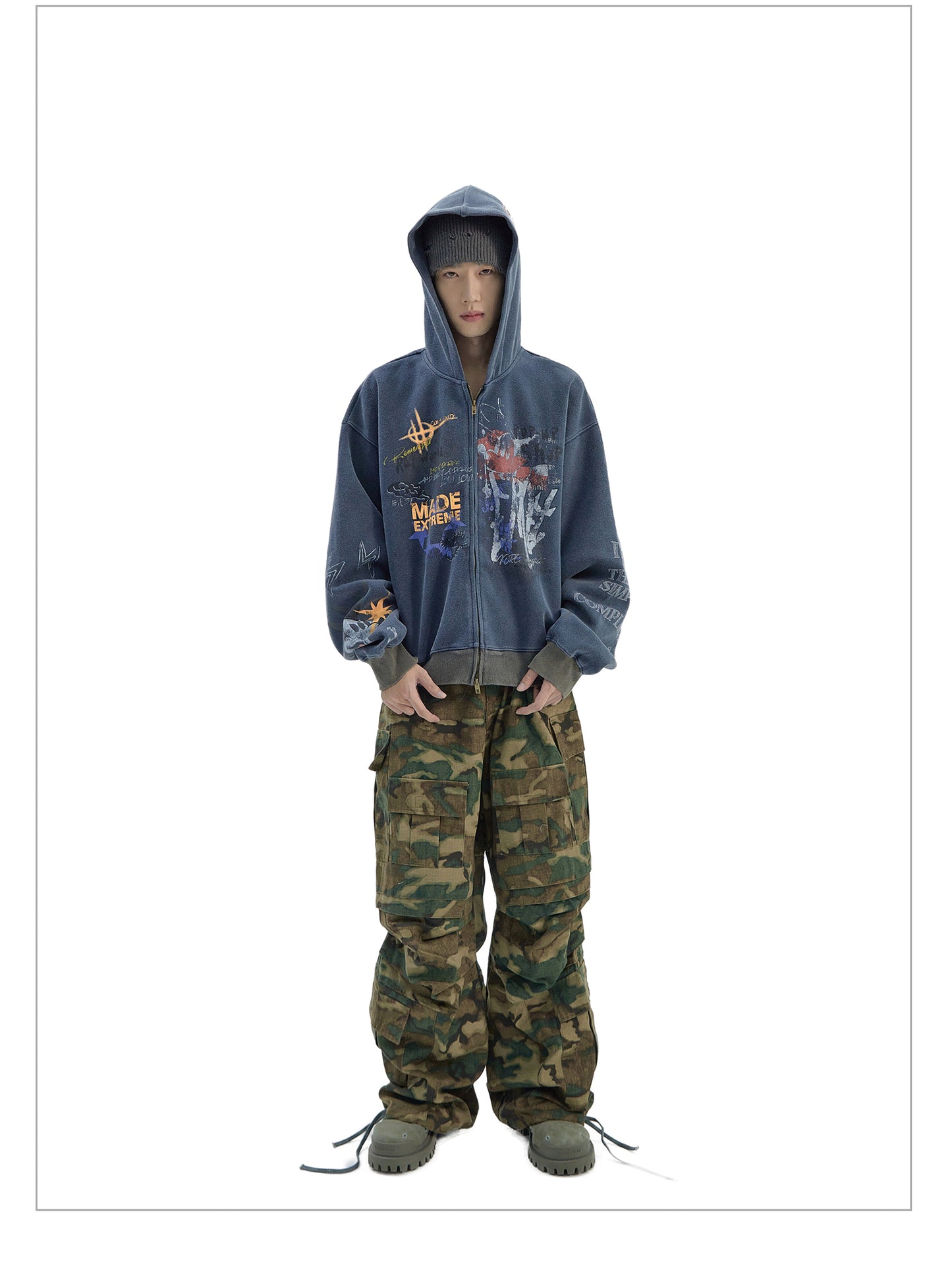 RETRO STREET HOODIE MNW1909