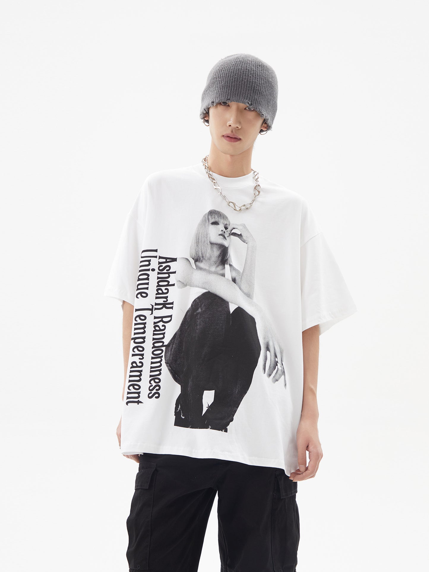 LADY PORTRAIT T-SHIRT MNW1805
