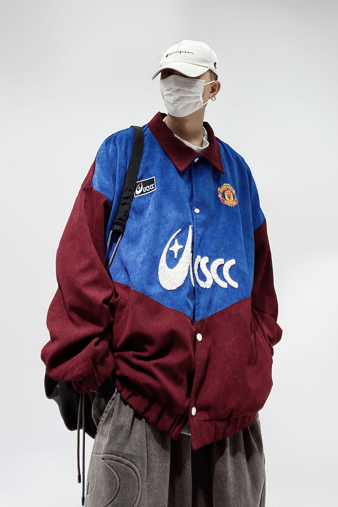 COLOR MATCHING ATHLETIC JACKET MNW1506
